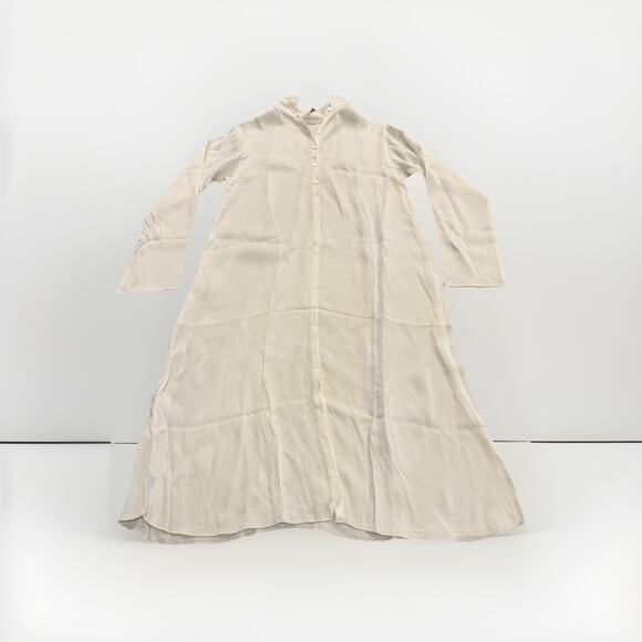 Yoli & Otis Womens White Button Up Long Sleeve Dress Shirt Size S SMALL - Picture 1 of 9